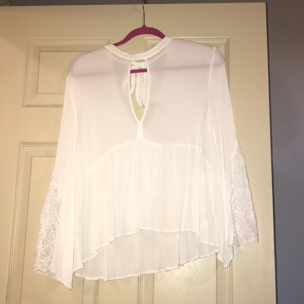 Bohemian white shirt